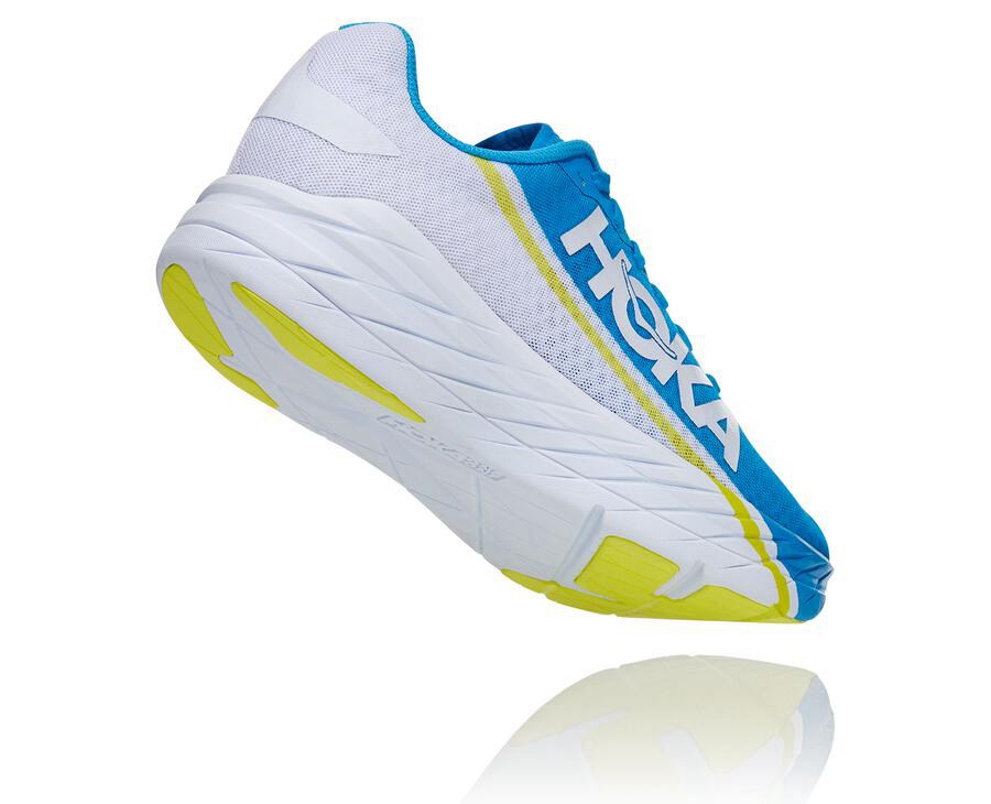 Hoka One One Tenisky Damske Biele/Modre - Rocket X - 06319-LSNV